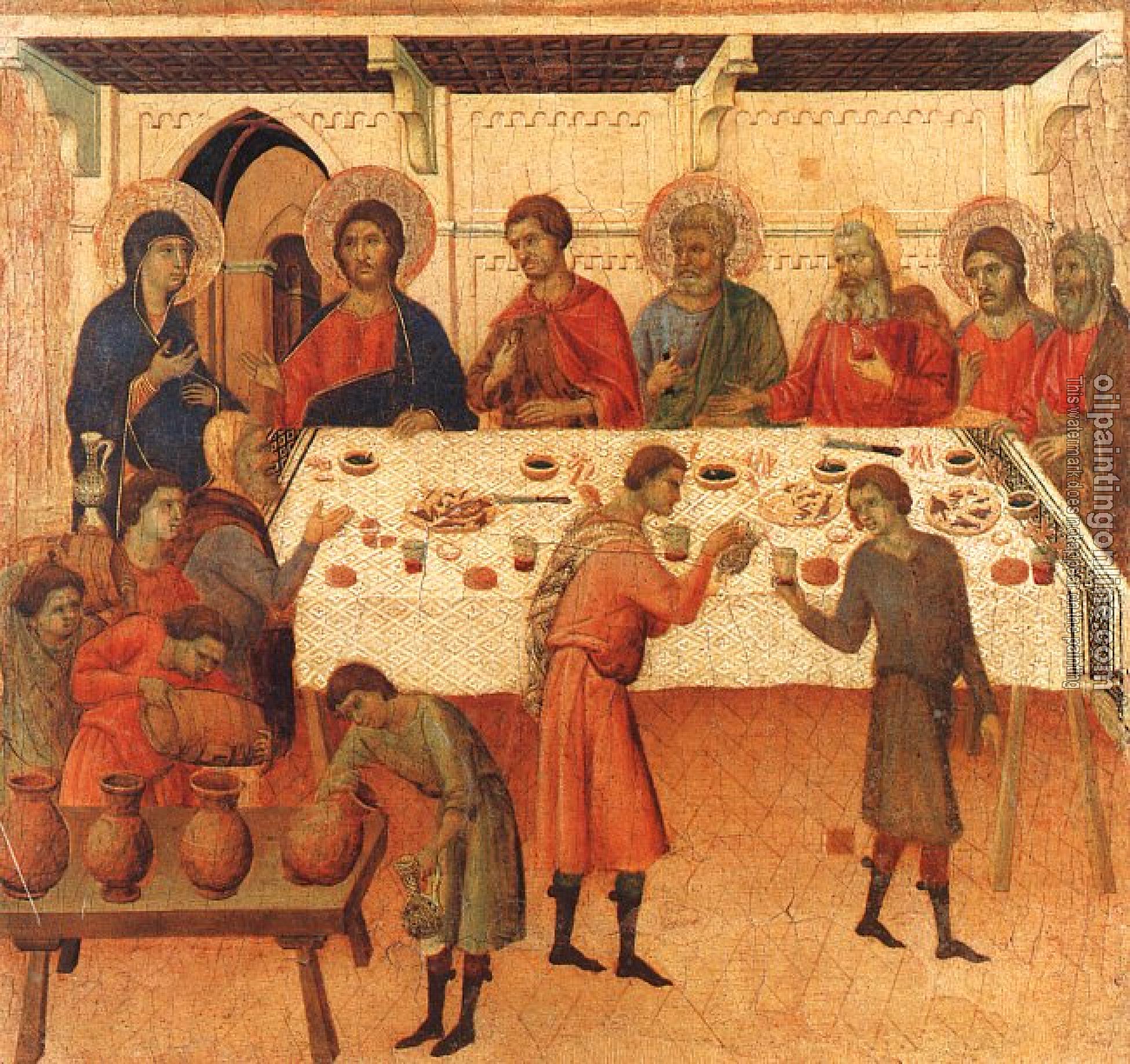 Buoninsegna, Duccio di - Wedding at Cana